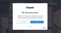 Desktop Screenshot of peaceandblue.skyrock.com