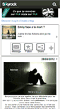 Mobile Screenshot of emily-et-la-mort.skyrock.com