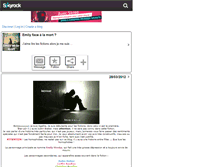 Tablet Screenshot of emily-et-la-mort.skyrock.com