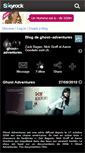 Mobile Screenshot of ghost--adventures.skyrock.com