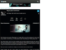 Tablet Screenshot of ghost--adventures.skyrock.com