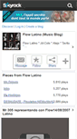 Mobile Screenshot of flowlatino.skyrock.com