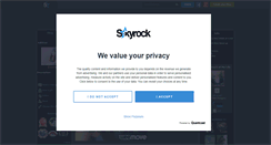 Desktop Screenshot of adeliine55.skyrock.com