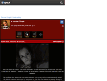 Tablet Screenshot of angie-douce.skyrock.com