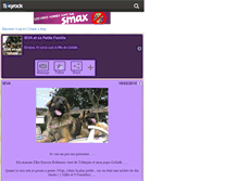 Tablet Screenshot of ieva-et-sa-famille.skyrock.com