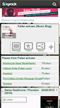 Mobile Screenshot of fallen-echoes.skyrock.com