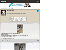 Tablet Screenshot of chihuahua5190.skyrock.com