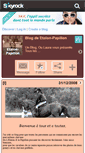 Mobile Screenshot of etalon-papillon.skyrock.com