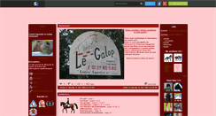 Desktop Screenshot of clublegalop.skyrock.com