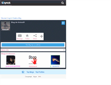 Tablet Screenshot of anissa91.skyrock.com