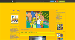 Desktop Screenshot of collectionsimpsons.skyrock.com