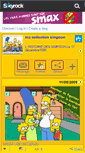 Mobile Screenshot of collectionsimpsons.skyrock.com