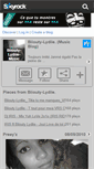 Mobile Screenshot of biiouty-lydiie-music.skyrock.com