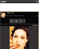 Tablet Screenshot of angelina-online.skyrock.com