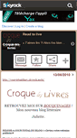 Mobile Screenshot of croque-les-livres.skyrock.com