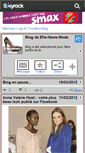 Mobile Screenshot of elle-news-mode.skyrock.com