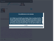 Tablet Screenshot of juliine59.skyrock.com