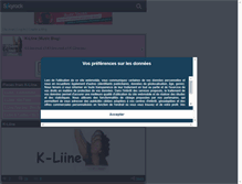 Tablet Screenshot of k-liine-zouk-officiel.skyrock.com