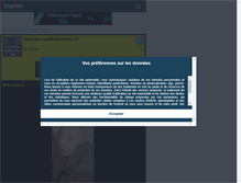 Tablet Screenshot of la-petite-blonde-du-74.skyrock.com