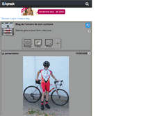 Tablet Screenshot of clement-creusot-cyclisme.skyrock.com
