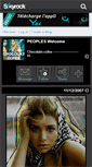 Mobile Screenshot of chocolate-cofee.skyrock.com