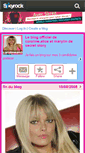 Mobile Screenshot of carolineandmarylin.skyrock.com