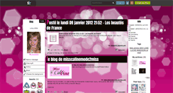 Desktop Screenshot of linou-2004.skyrock.com