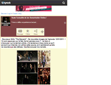 Tablet Screenshot of ian-somerhalder-online.skyrock.com