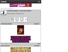 Tablet Screenshot of cheyenne-handball-73.skyrock.com