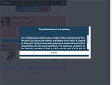 Tablet Screenshot of lucie-caroliine-costa.skyrock.com