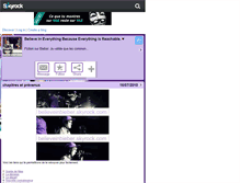 Tablet Screenshot of believeinbieber.skyrock.com