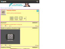 Tablet Screenshot of cupcakesofemilie.skyrock.com
