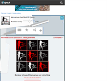 Tablet Screenshot of best-of-dance.skyrock.com