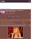 Tablet Screenshot of amandine-r0ck.skyrock.com