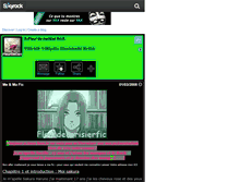 Tablet Screenshot of fleurdecerisierfic.skyrock.com
