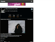 Tablet Screenshot of danette-choco-vanille.skyrock.com