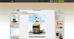 Desktop Screenshot of eurotrucksim.skyrock.com