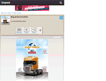 Tablet Screenshot of eurotrucksim.skyrock.com