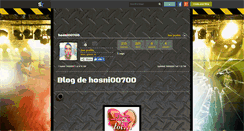 Desktop Screenshot of hosni00700.skyrock.com