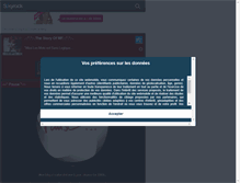 Tablet Screenshot of misslesmots.skyrock.com