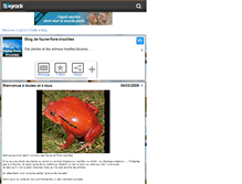 Tablet Screenshot of faune-flore-insolites.skyrock.com