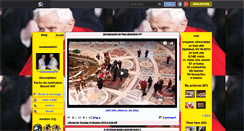 Desktop Screenshot of benedettoxvi.skyrock.com