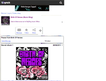 Tablet Screenshot of birthofheroes100.skyrock.com