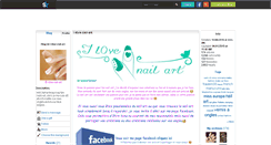 Desktop Screenshot of i-l0ve-nail-art.skyrock.com