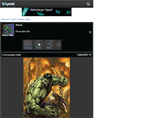 Tablet Screenshot of hulk1962.skyrock.com