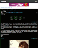 Tablet Screenshot of celine-malfoy.skyrock.com