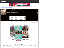 Tablet Screenshot of iwanttobelovedbyyou-1d.skyrock.com