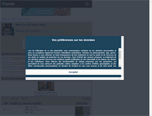Tablet Screenshot of miley-cyrus24-music.skyrock.com