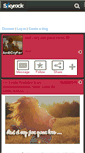 Mobile Screenshot of andicryforyourlove.skyrock.com