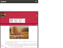 Tablet Screenshot of andicryforyourlove.skyrock.com